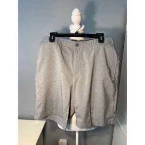 BCG Mens Performance Golf Shorts Heather Grey 34W Active Athletic Casual